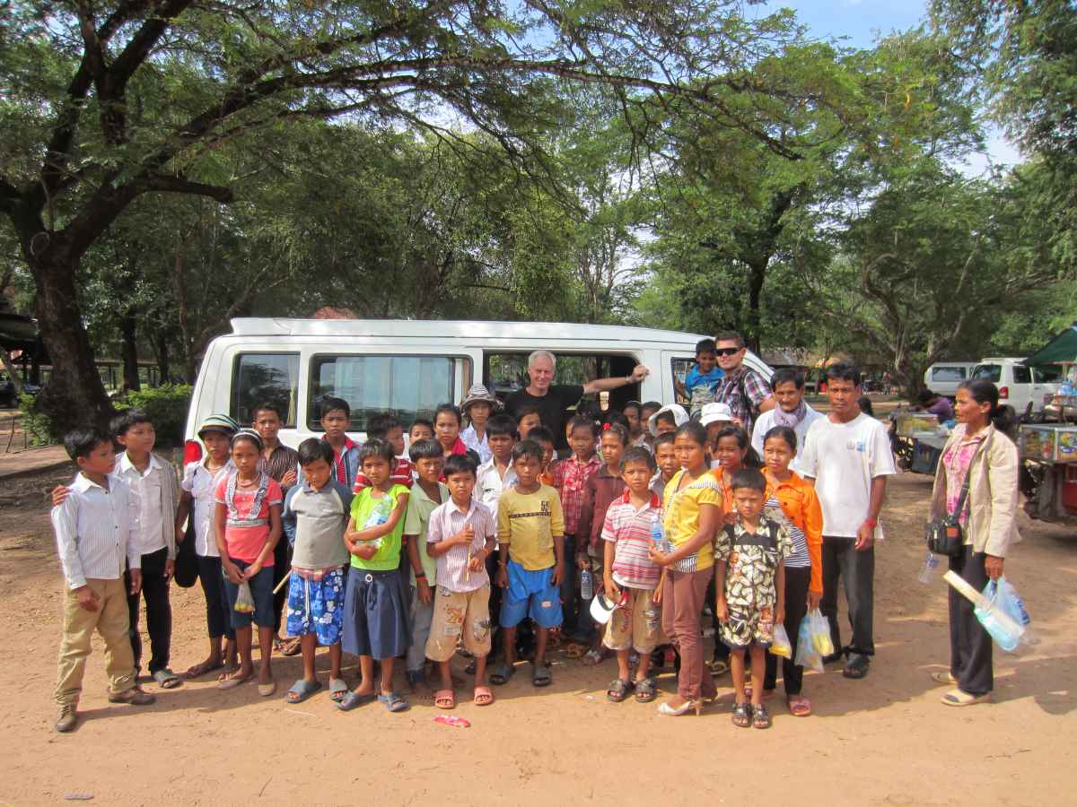 Besuch in Angkor Wat mit den Kindern aus Preksromot #2
